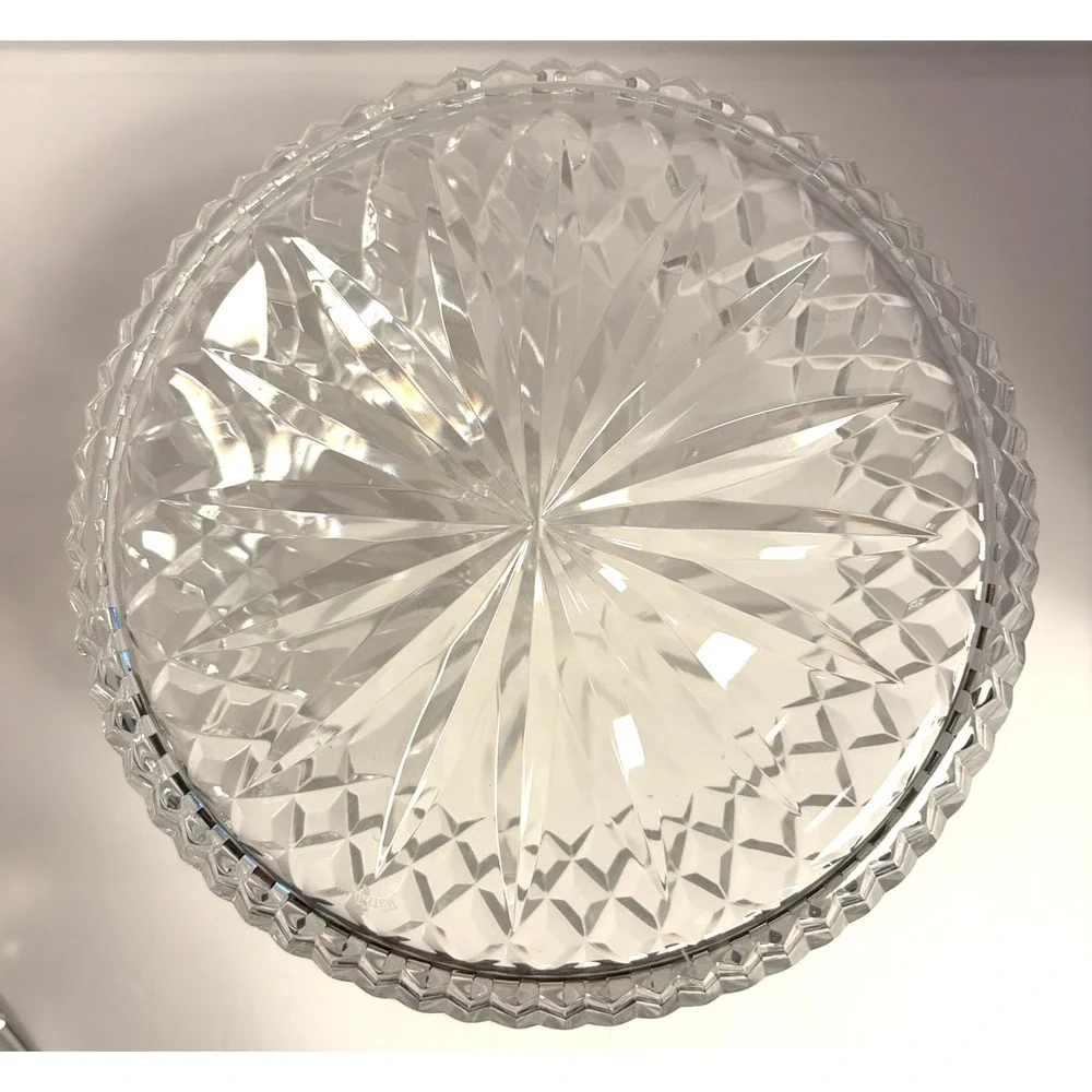 Waterford Crystal Lismore Captain's Ship's Decanter Sparkly marked w/stopper